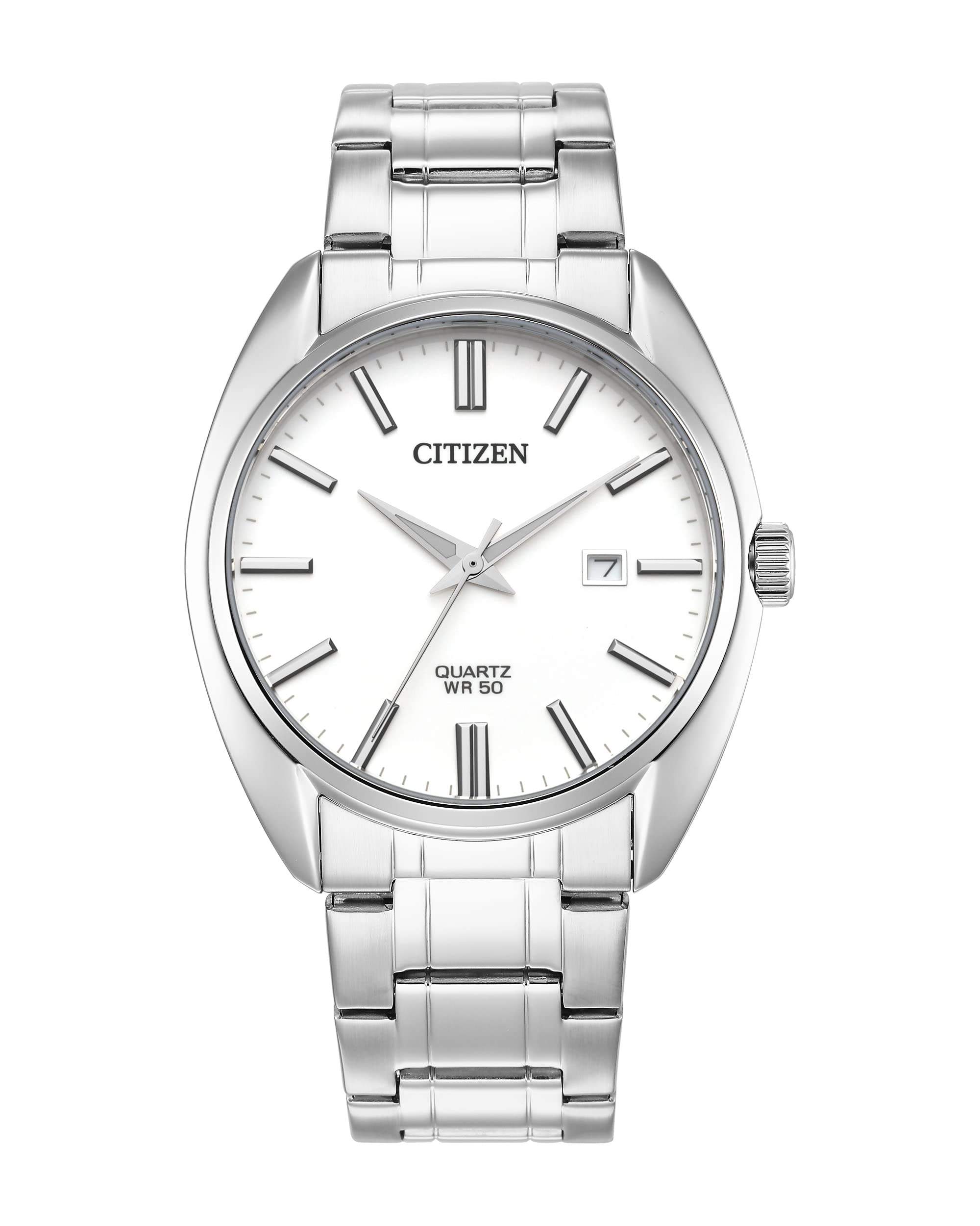 See full amazon price history chart for CITIZEN Stainless Steel Analog White Dial Men Watch-Bi5100-58A, Silver Band CITIZEN Stainless Steel Analog White Dial Men Watch-Bi5100-58A, Silver Band (B0BFB7VQCS) Amazon Price History, Amazon Price Tracker