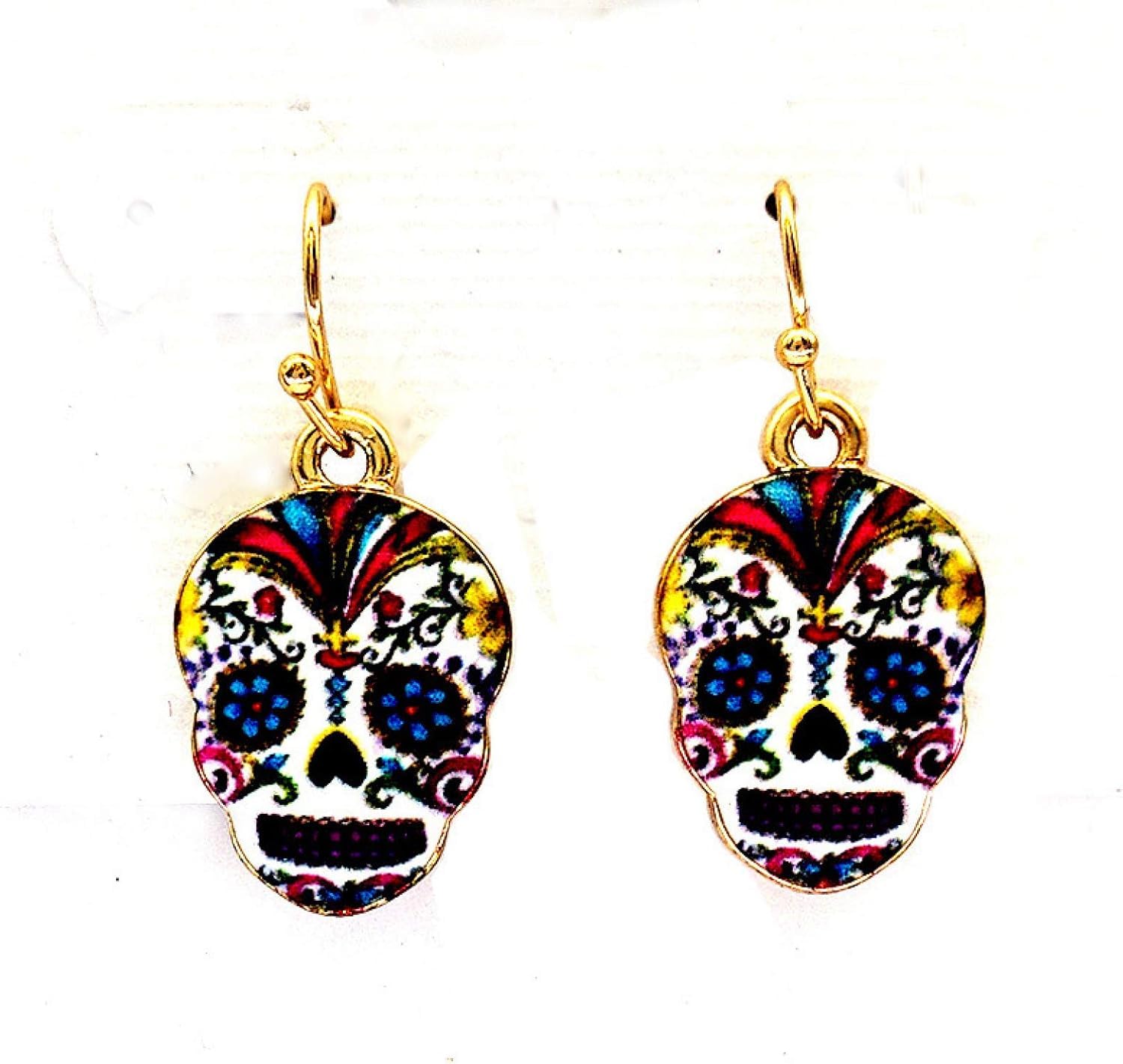 Boucles d'oreilles en Argent Légères et Confortables Motif Crâne - 8