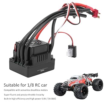 Amazon.com: Brushless ESC, 120A RC ESC Electronic Speed