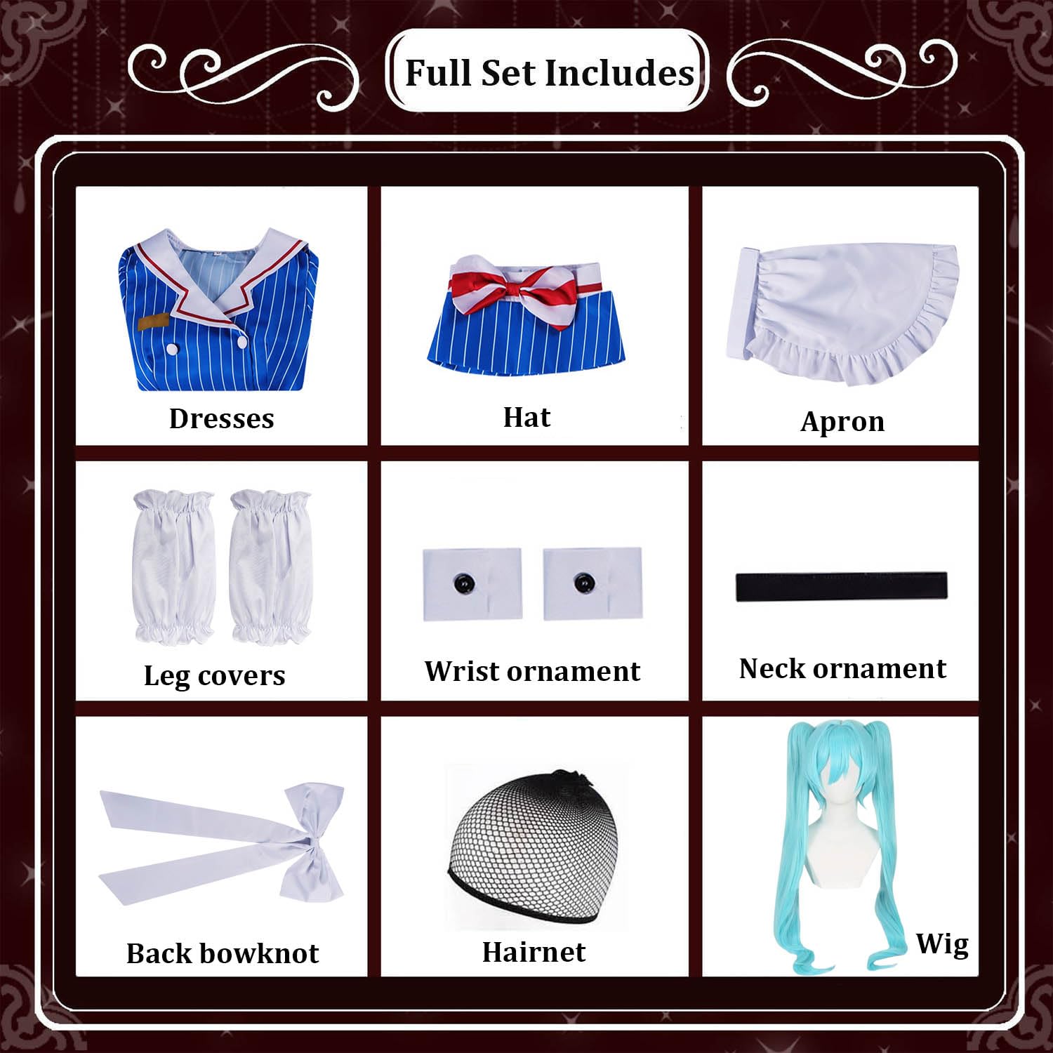 Anime Personaje Kasane Teto Mesmerizer Disfraz de cosplay Juego de role Uniforme Conjunto Completo Halloween Fiesta Carnaval Traje de Vestir con Peluca para Mujeres