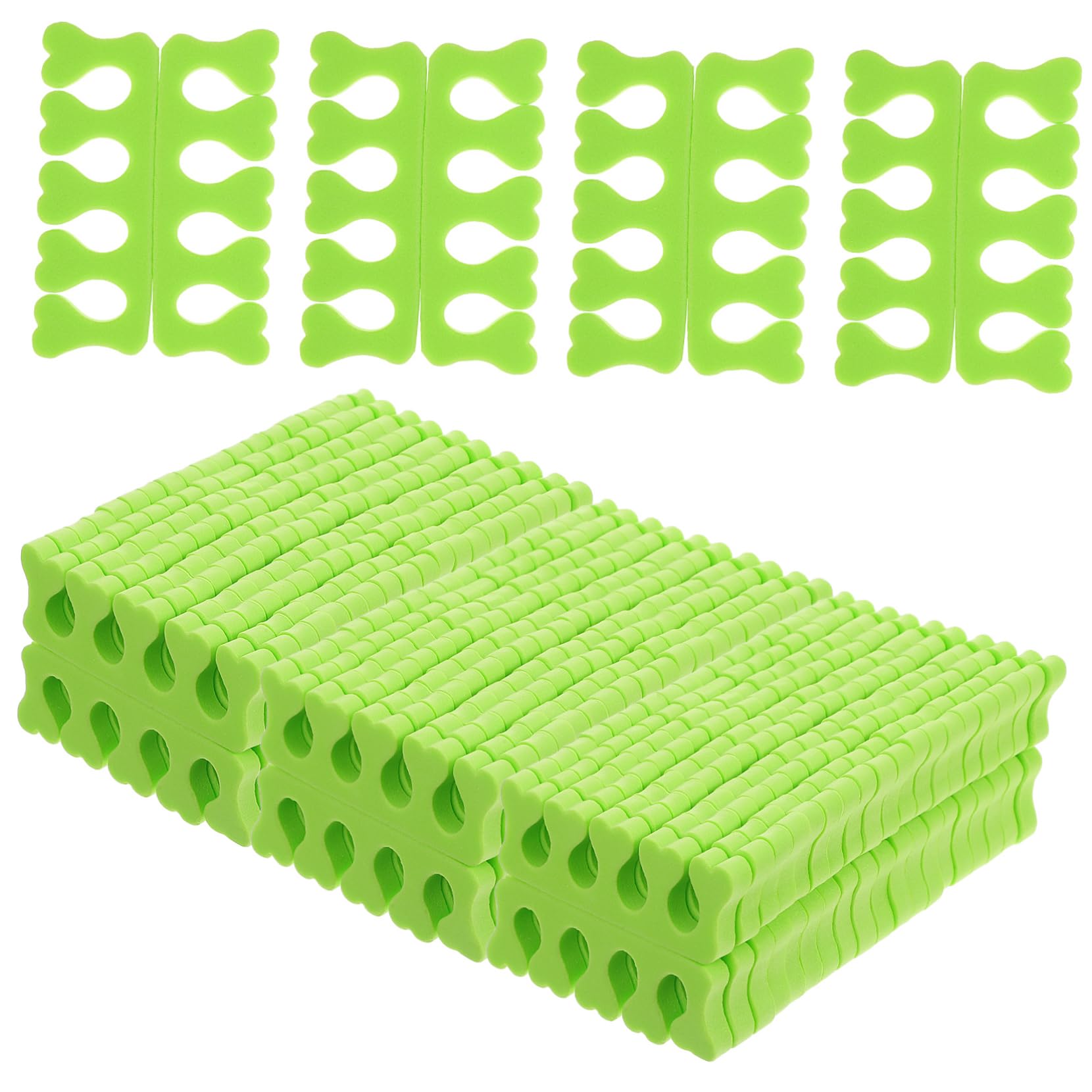 Mikinona Heart-shaped Toe Separator Toe Spreaders for Women Men Bunions Pinky Toe Feet Toe Protector Nail Protector Toe c