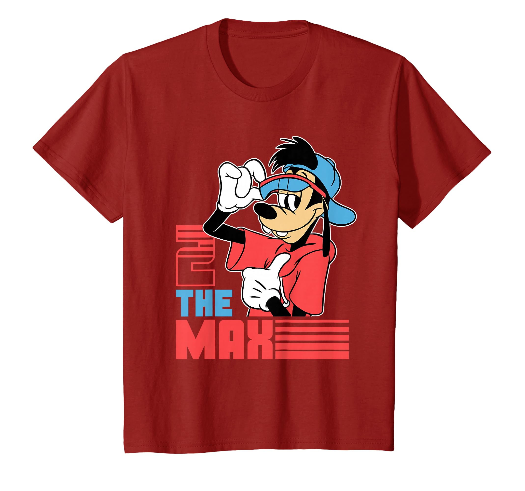 Amazon | ディズニー A Goofy Movie 2 the Max 90s Tシャツ | Tシャツ