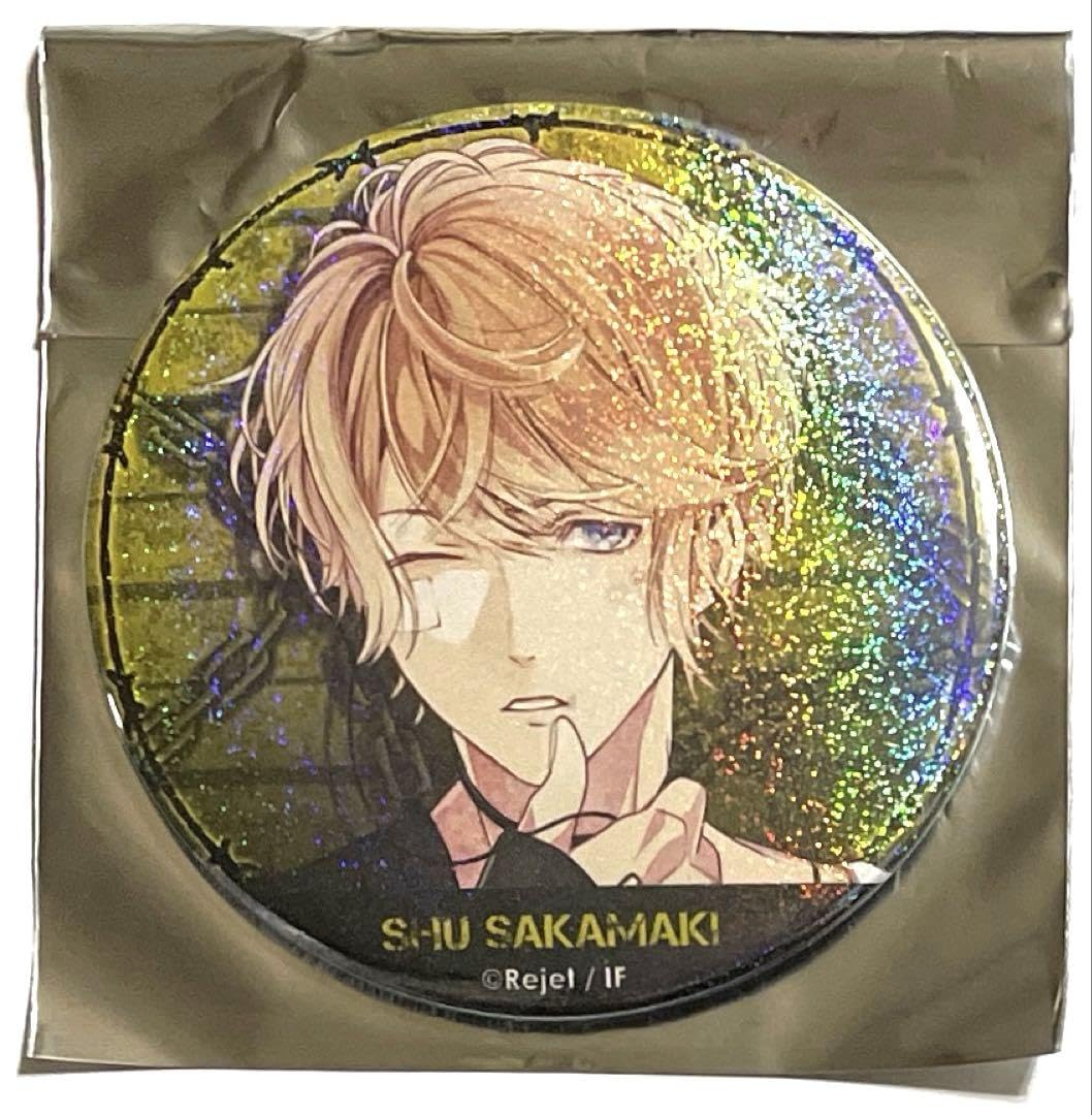 逆巻シュウ潜血祭池袋本店限定ビッグ缶バッジホロポラカ