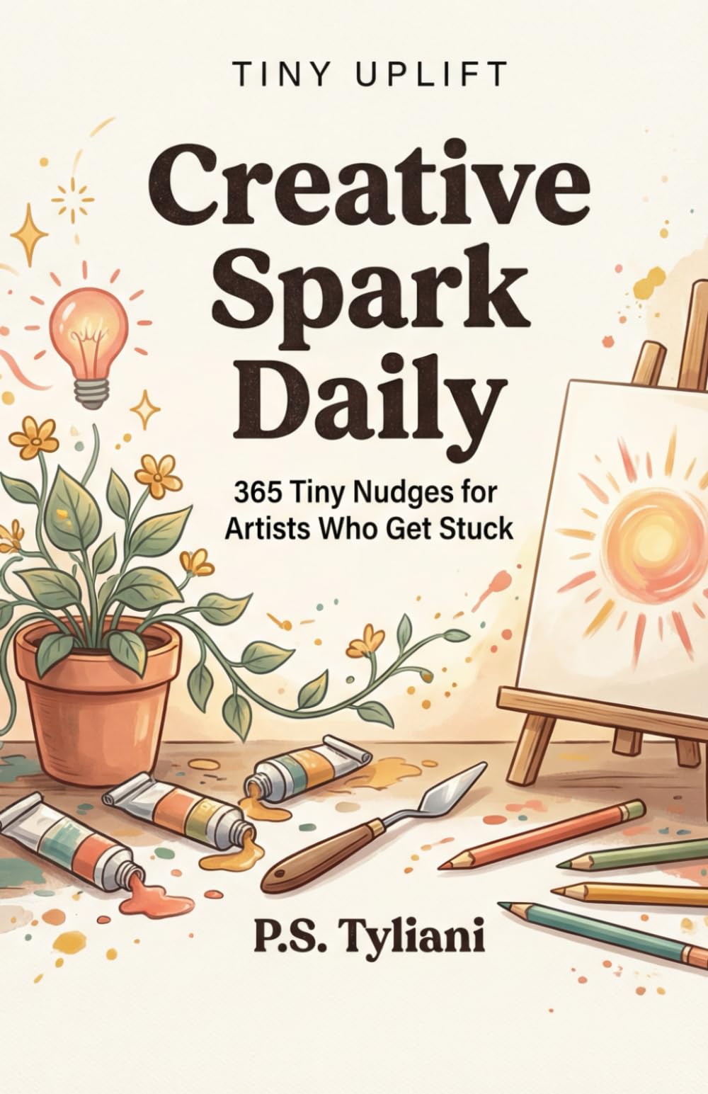 Creative Spark Daily: 365 Tiny Nudges for Artists Who Get Stuck (Tiny Uplift)