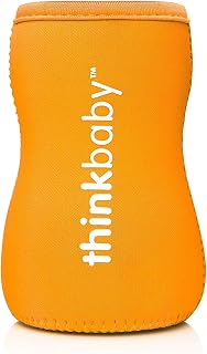 Thinkbaby Limestone Thermal Bottle Sleeve, Orange