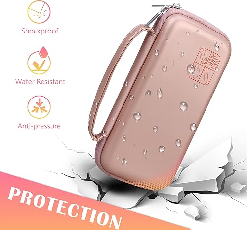 Vista 76 de BOVKE Funda rígida para calculadora compatible con Texas Instruments TI-84 Plus CE Calculadora gráfica a color/TI-83 Plus CE, bolsillo con B_oro