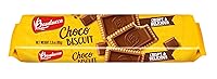 Vista 8 de Bauducco Galletas Choco Biscuit – Galletas crujientes cubiertas de chocolate, envueltas individualmente para aperitivos, postres y loncheras, 25.3