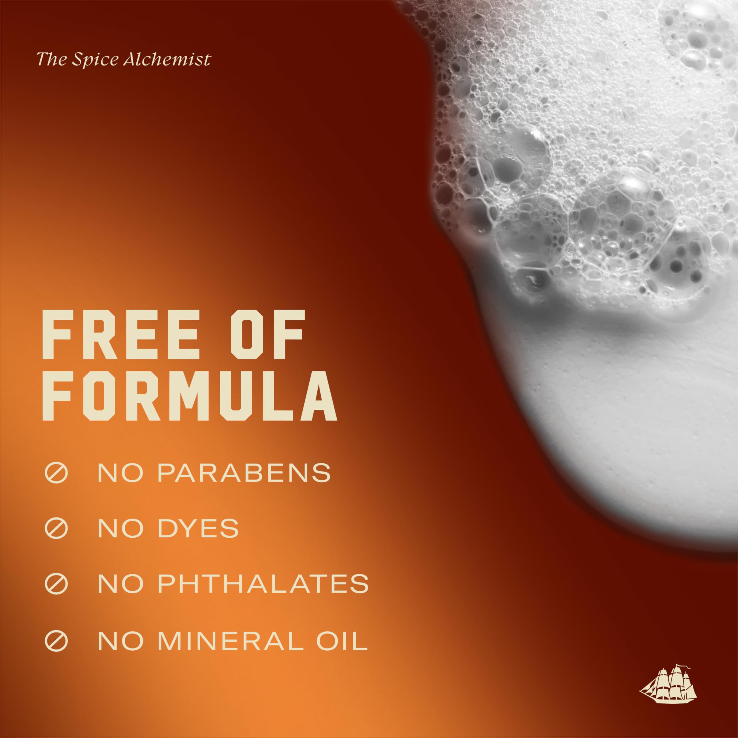 Old Spice Men's Shampoo, The Spice Alchemist Collection, Cologne-Infused Cardamom and Amber Wood Scent, Free of Parabens & Phthalates, 21.9 fl oz