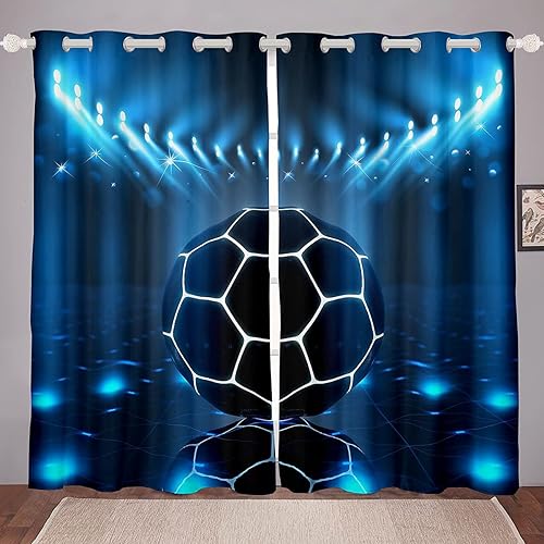 Miniatura 3 de Feelyou Cortinas con aislamiento térmico de búho, galaxia, universo, cortinas espaciales para dormitorio, estrella, noche, cielo estrellado, cortina