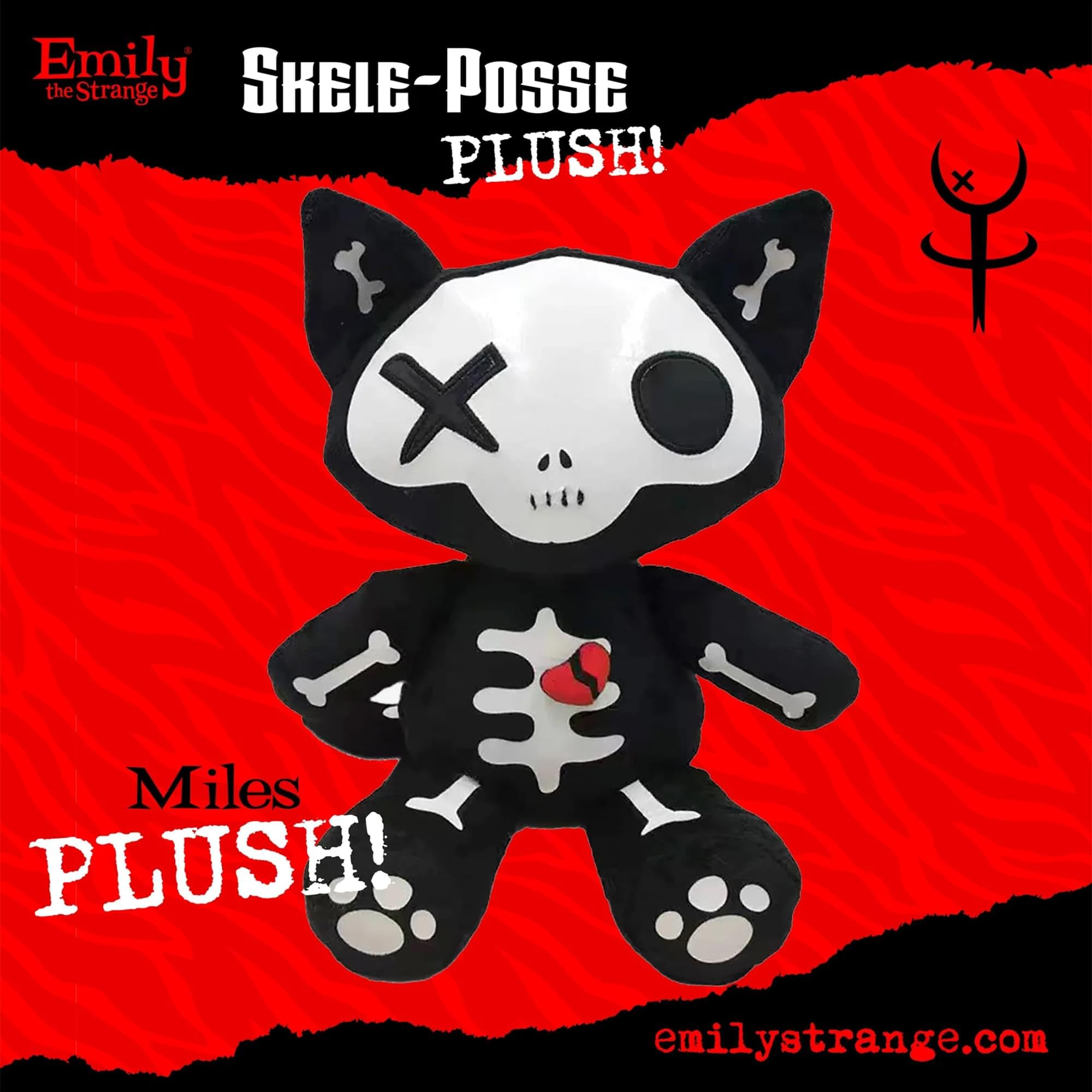 Amazon.com: Toynami Emily The Strange 20cm Miles Soft Toy : Toys
