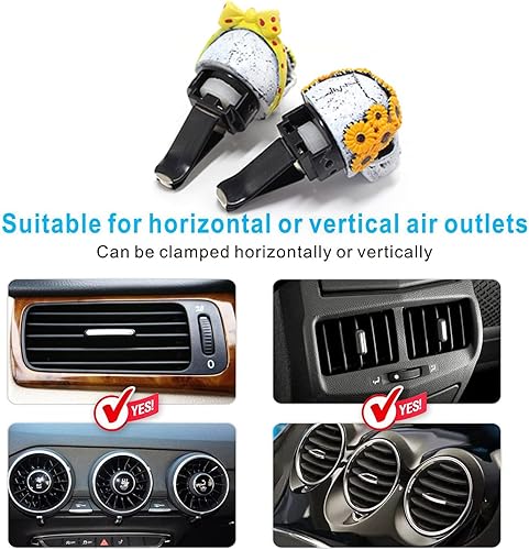 Miniatura 3 de Regalos para mamá o mujeres de su hija o hijo, clips de ventilación y decoración de auto para ambientación, accesorios interiores de automóvil,