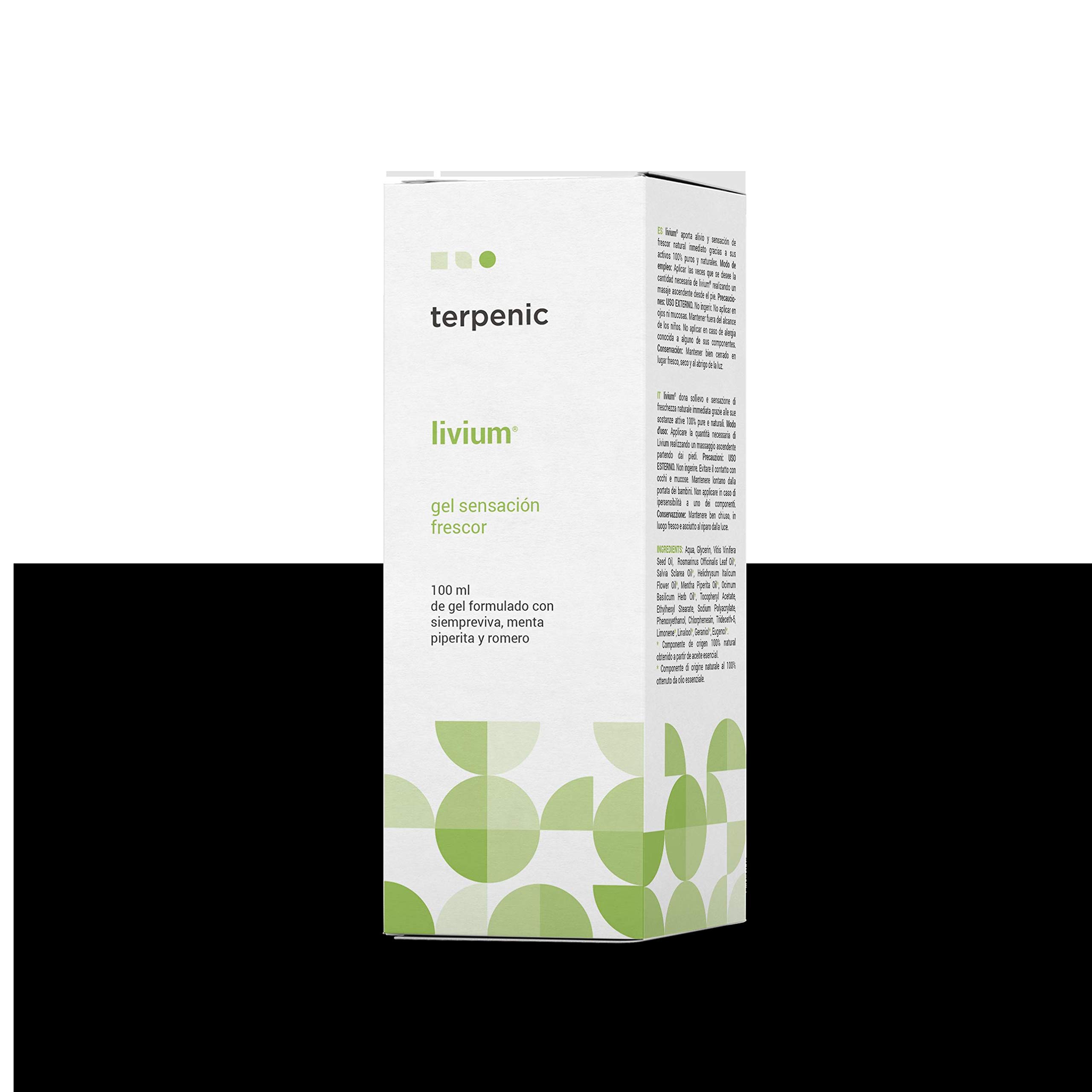 Terpenic Livium Cooling Leg Relief Gel 100 ml