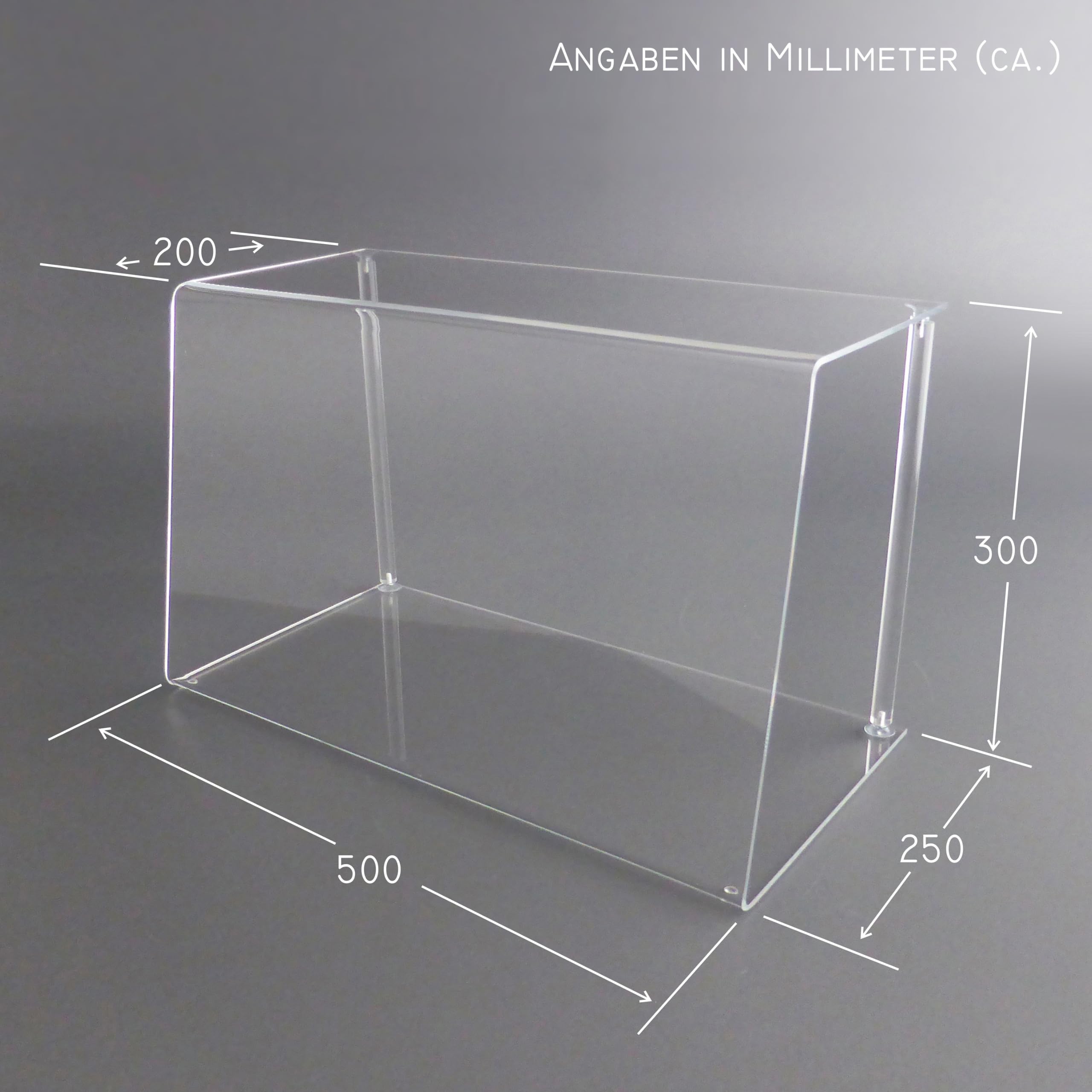 LOBOTEC Protector 4 Hustenschutz Spuckschutz Niesschutz Thekenaufsteller Zugriffschutz (95 cm)