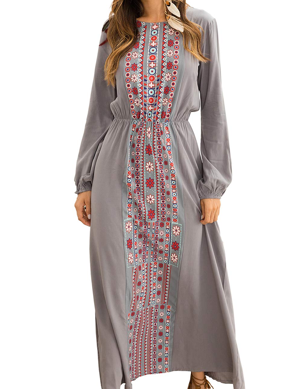 Women Abaya Kaftan Elegant Clothing-Long Sleeve Muslim Evening Gown Islamic Dubai Robe Jalabiya Party Dress