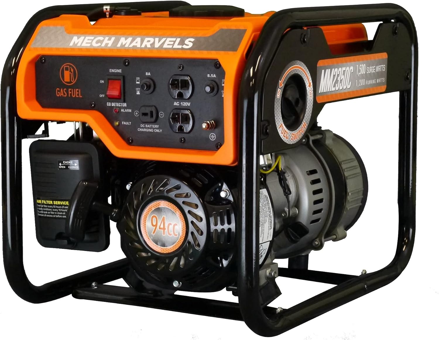 1500 Watt Gas with CO Sensor