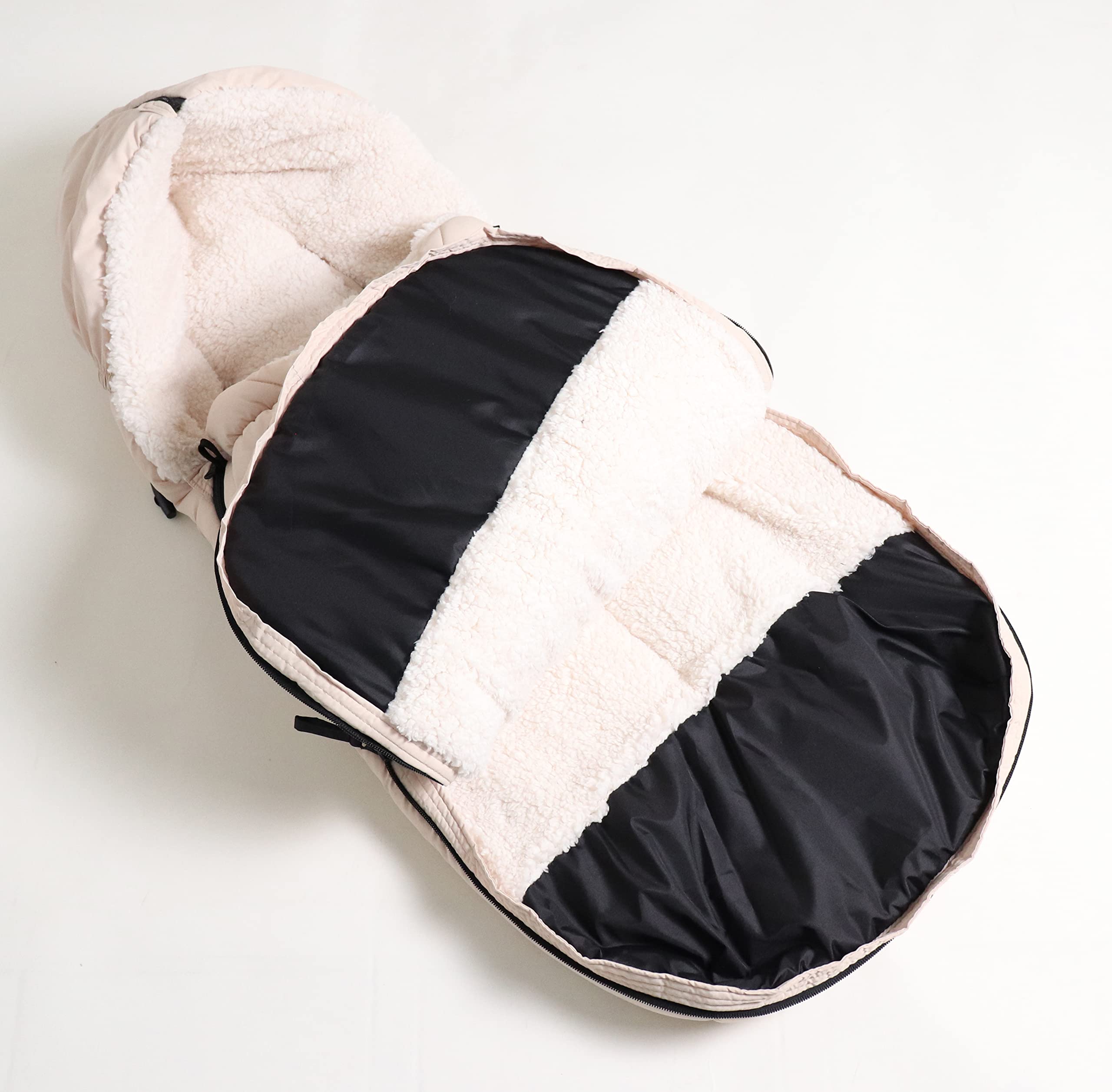 Kaiser XL TOO Thermo Sherpa Fleecesand/cream Fußsack