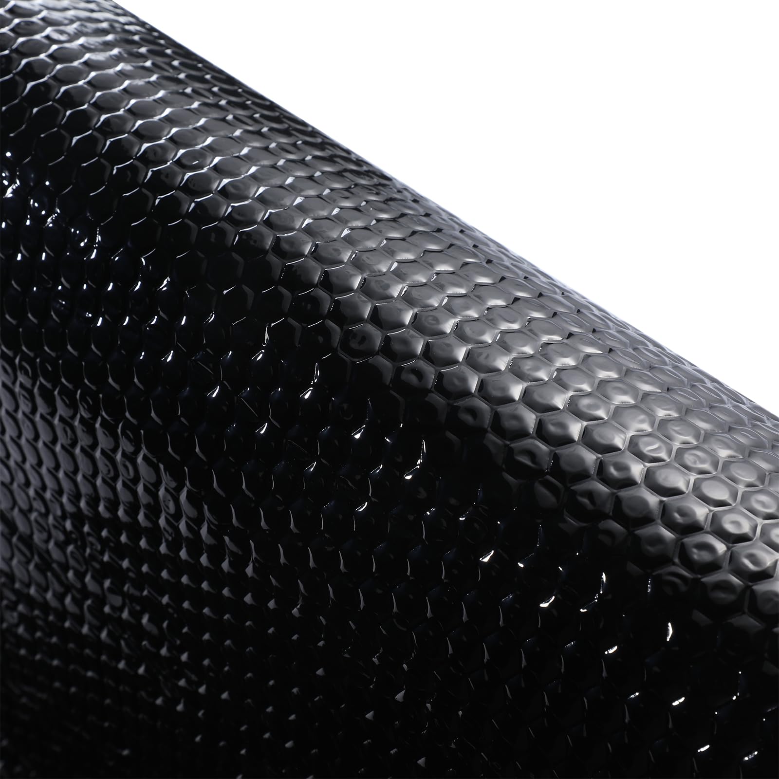2 mm Stärke 2qm Alubutyl BLACK Anti Dröhn Dämmmatte selbstklebend Auto Dämmung - KFZ Lärmschutz, Schalldämmung und Schallschutz - 50 cm x 4 m