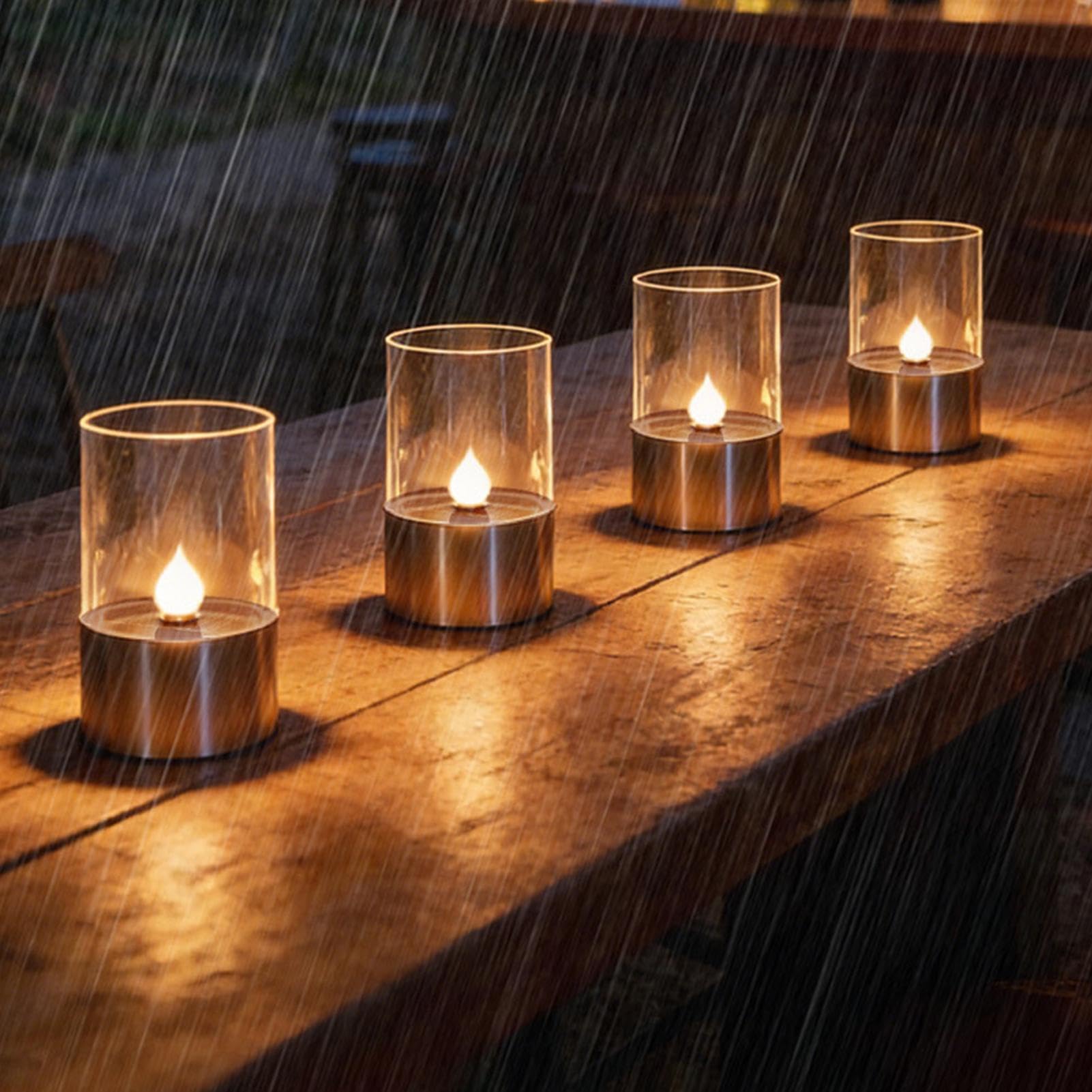 Lumini solari ricaricabili impermeabili a energia solare, per finestre, esterni, giardino, cortile, tavolo, campeggio, casa, feste, matrimoni