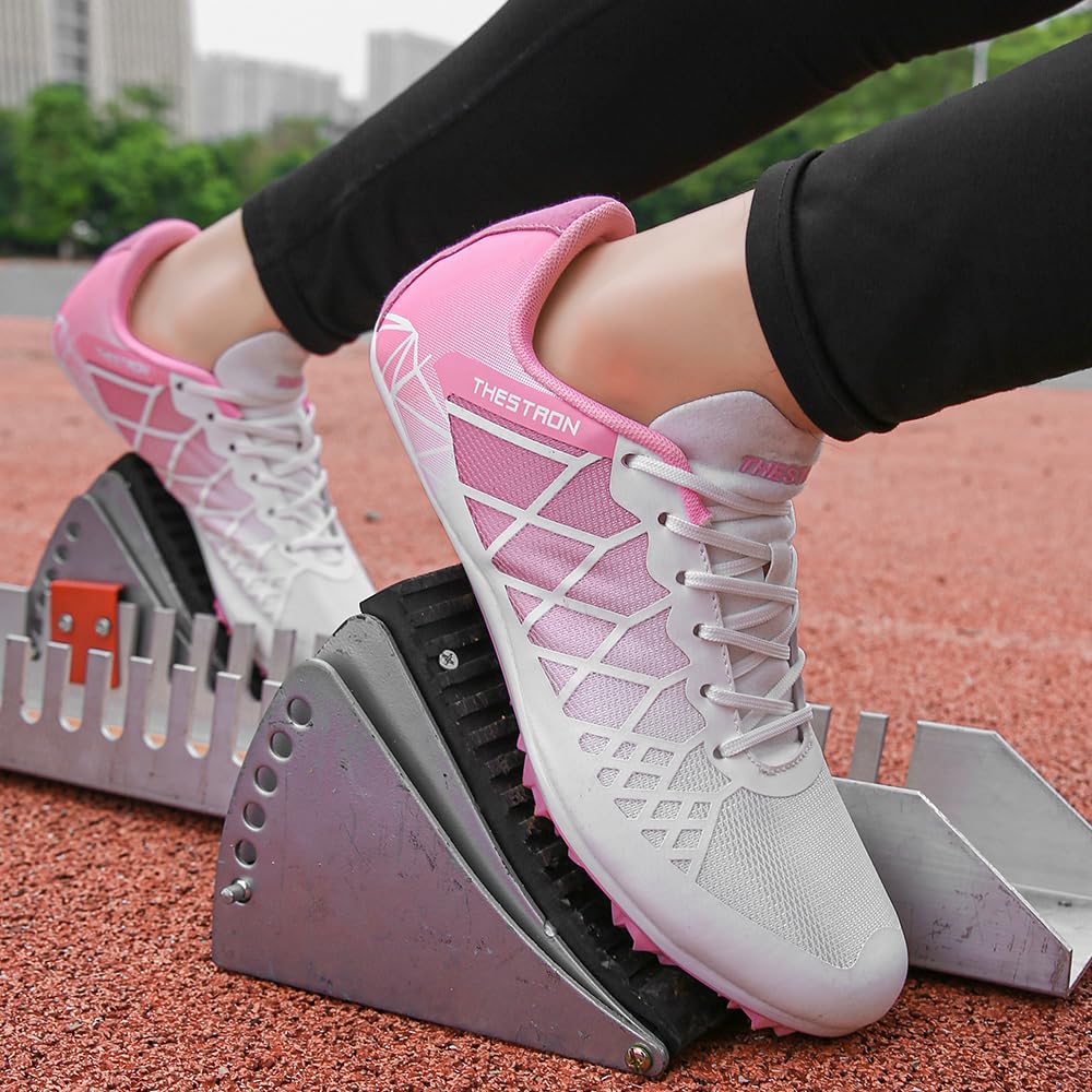 Herren Damen Jungen Mädchen Spikes Leichtathletik Racing Laufschuhe Leichtathletik Leichtathletik Leichtathletik Sneaker