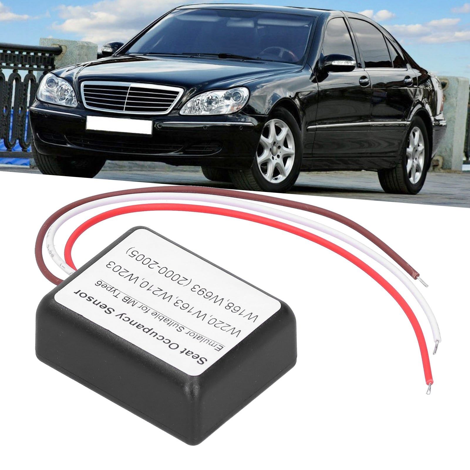 Emulatore del sensore di occupazione del sedile compatibile con tipo 6 W220/W163/W210/W203/W168/W639 G2g839, adatto per veicoli selezionati, funzionamento affidabile