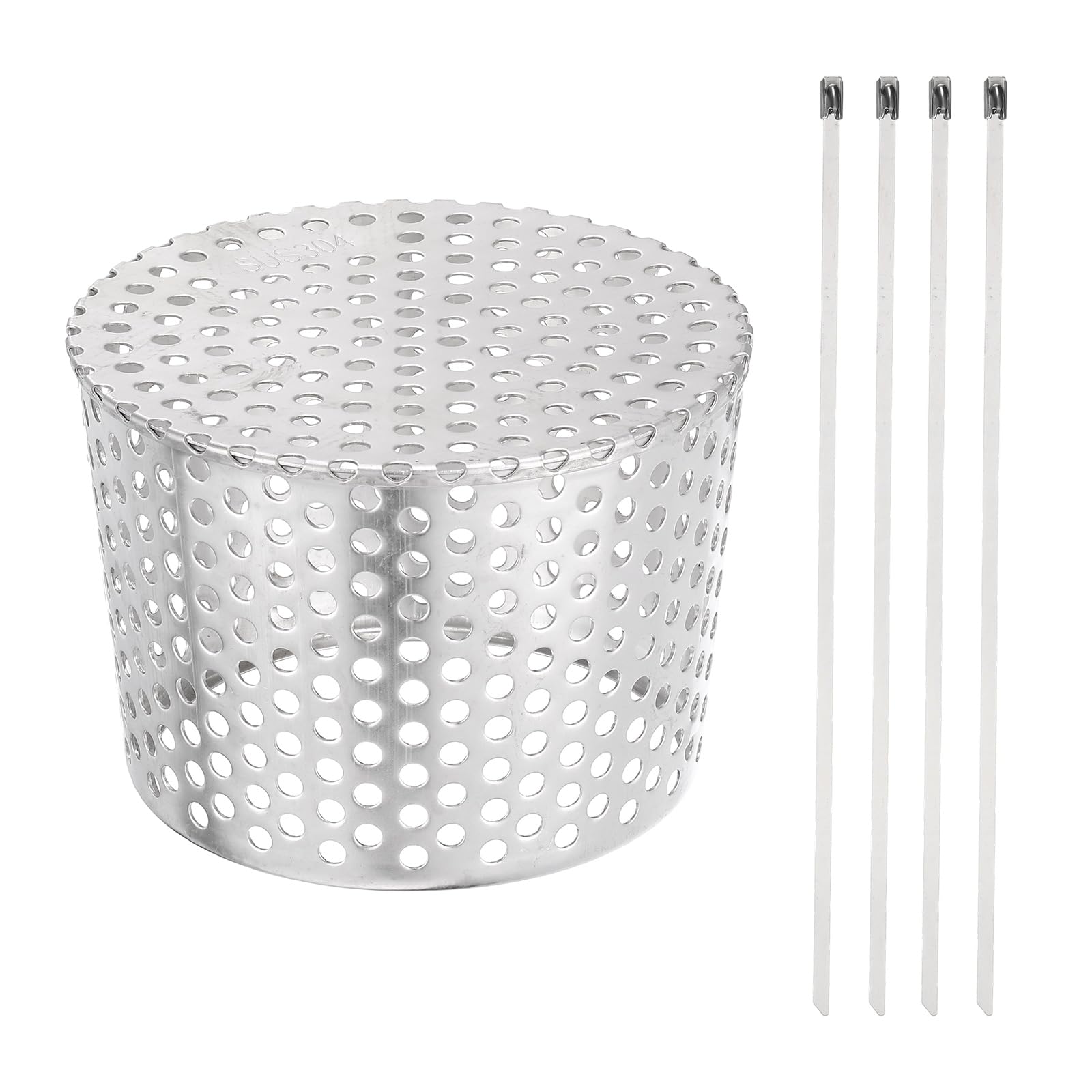 Filtre de protection pour gouttière anti-rouille pour stopper les feuilles mortes