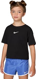 Nike Girls' One Relaxed Dri-Fit Short-Sleeve Top
