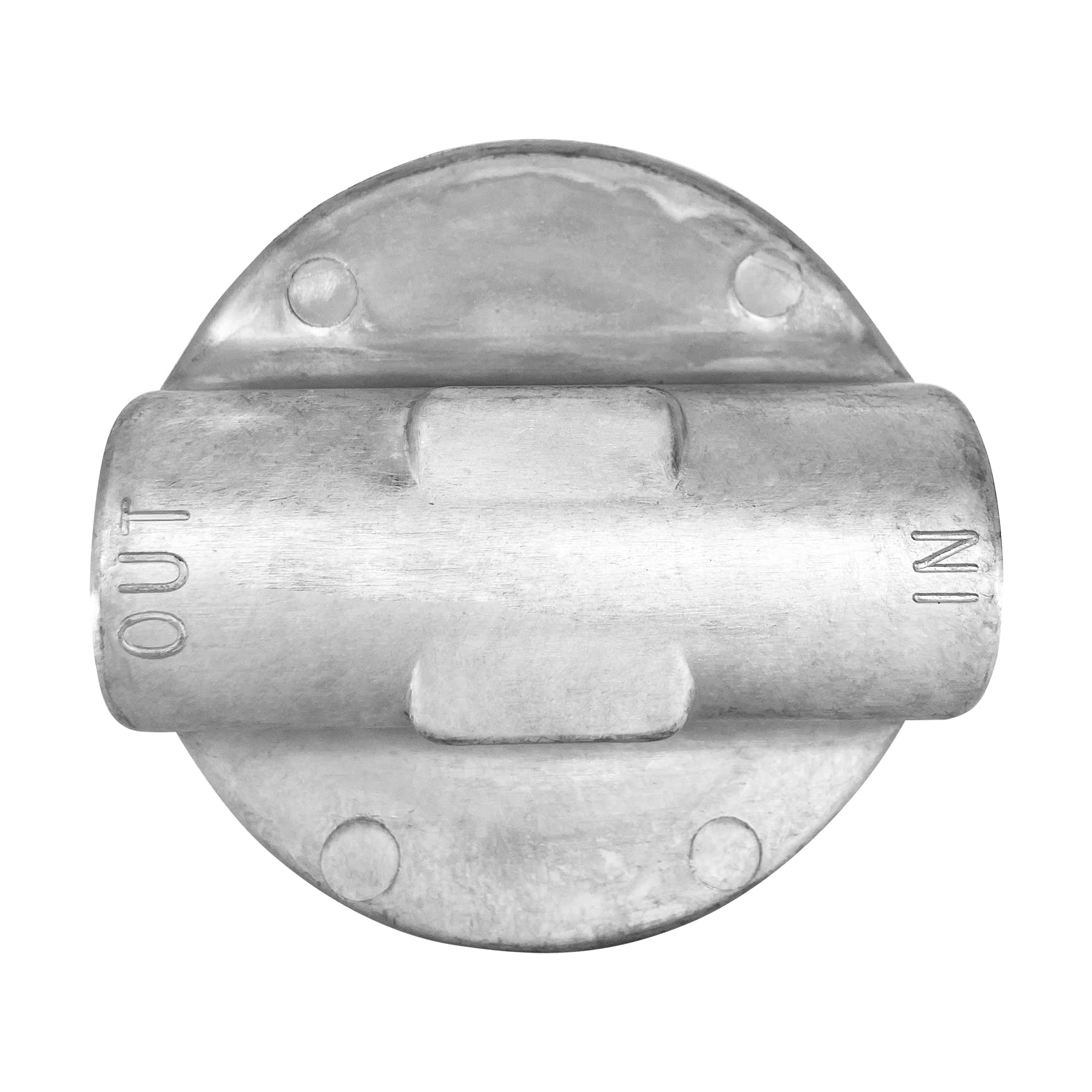 496 Kraftstofftankfilter │ Ersatz für Benzin und Diesel, Wasser separat, 30 Mikron max. 25 GPM, 150 psi mit Zink, 2,5 cm NPT-Oberkappe, ersetzt # B10-AL
