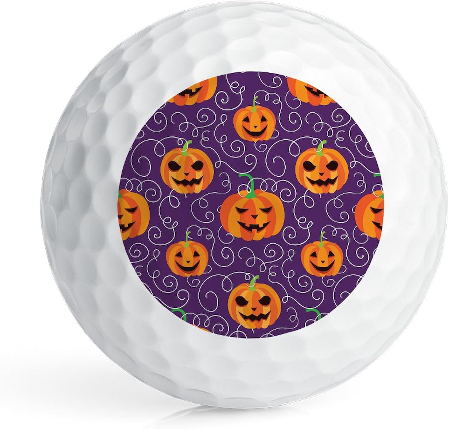 CafePress Elegant Jack O' Lanterns Novelty Golf Balls (Pk of 12)