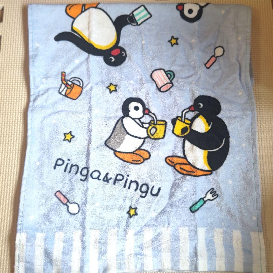 Amazon｜しまむら ピングー フェイスタオル①｜フェイスタオル