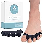 Mind Bodhi Toe Separators/Toe Spacers - For Men and Women - Large Size - Black