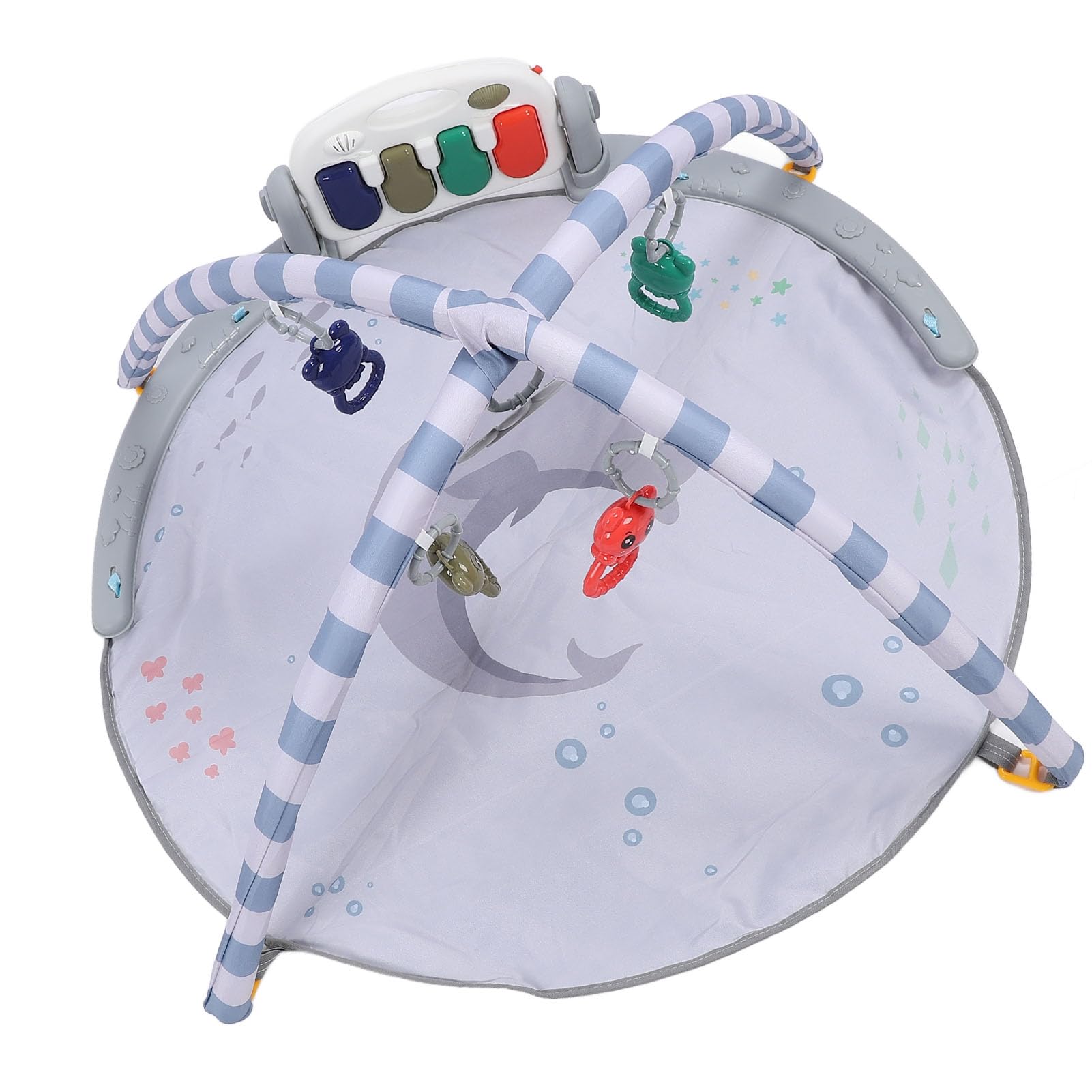 Naroote Mat Baby Play, dla Niemowląt od 0 do 36 Miesięcy Zabawna Gra na Pianino Nauka Muzyczna Zabawka Brzucha Mata Dziecko Mata Aktywność