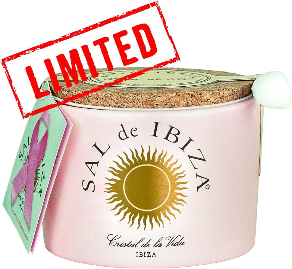 Fleur de Sel e Rose - Sea Salt With Rose Petals - 4.4oz.