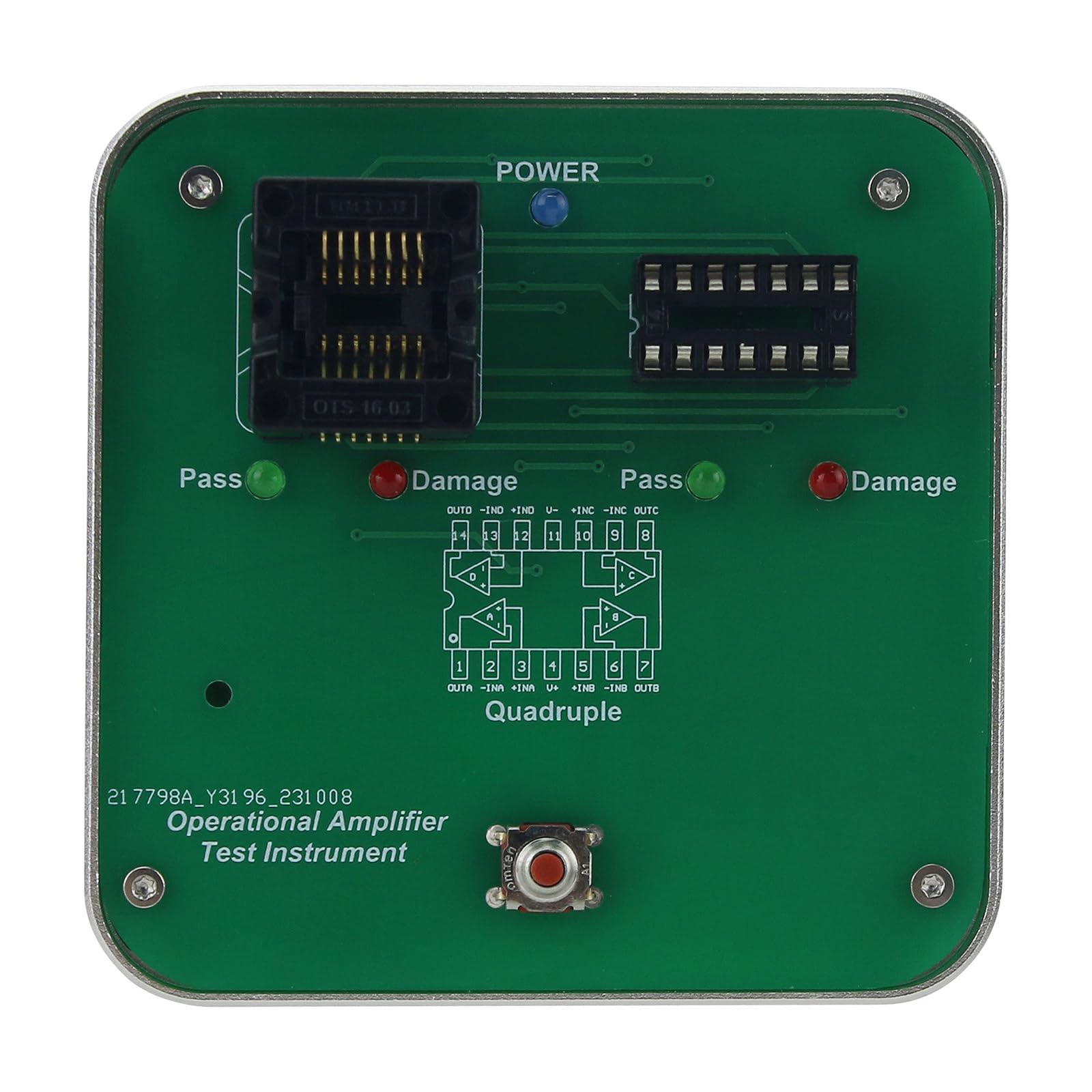 Strumento analitico dell'amplificatore del grado di manutenzione con il tester funzionale automatico dell'amplificatore di errore e di calibratura