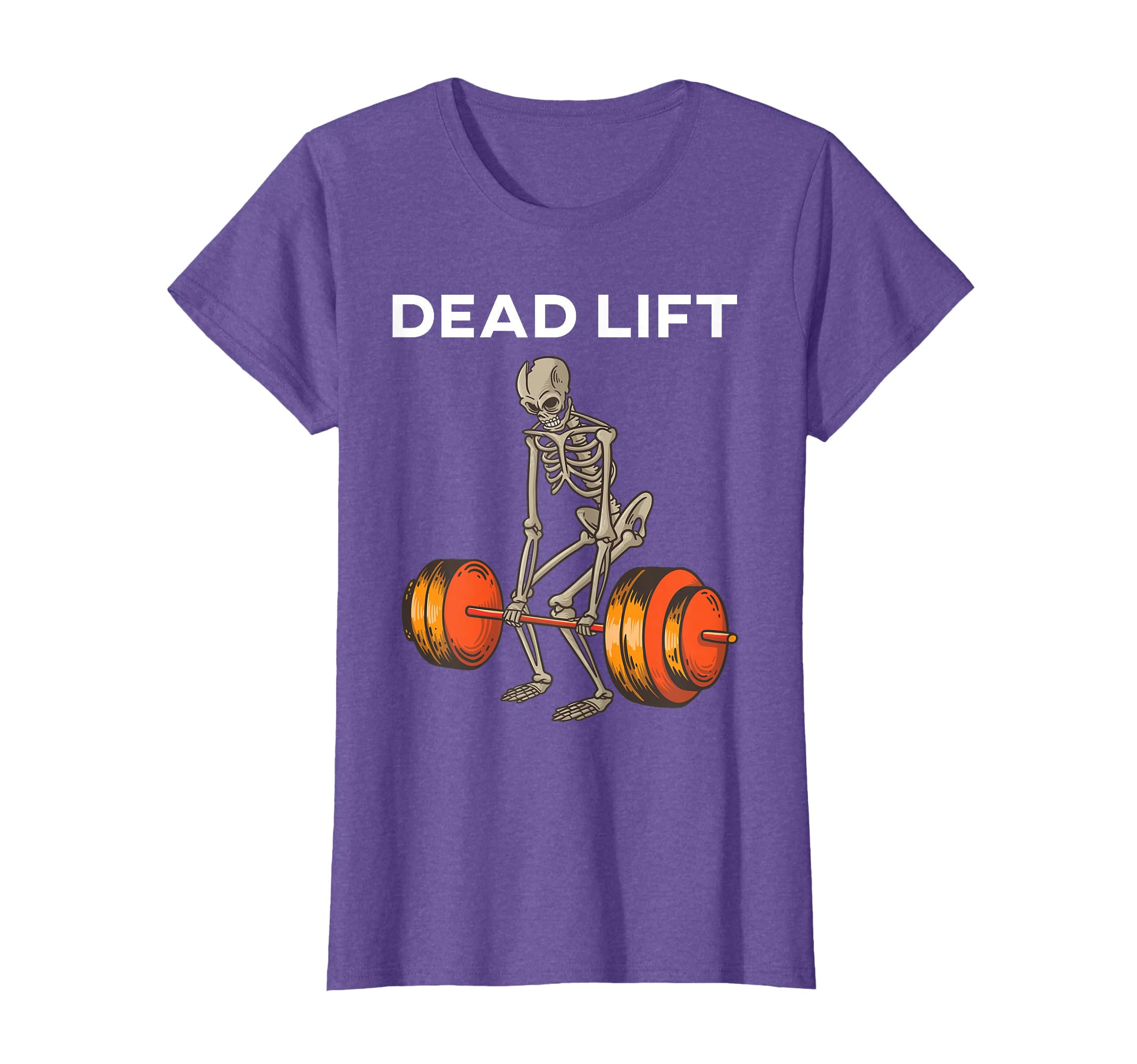 Skeleton Deadlift Powerlifting Weightlifting Gym Lovers T-Shirt