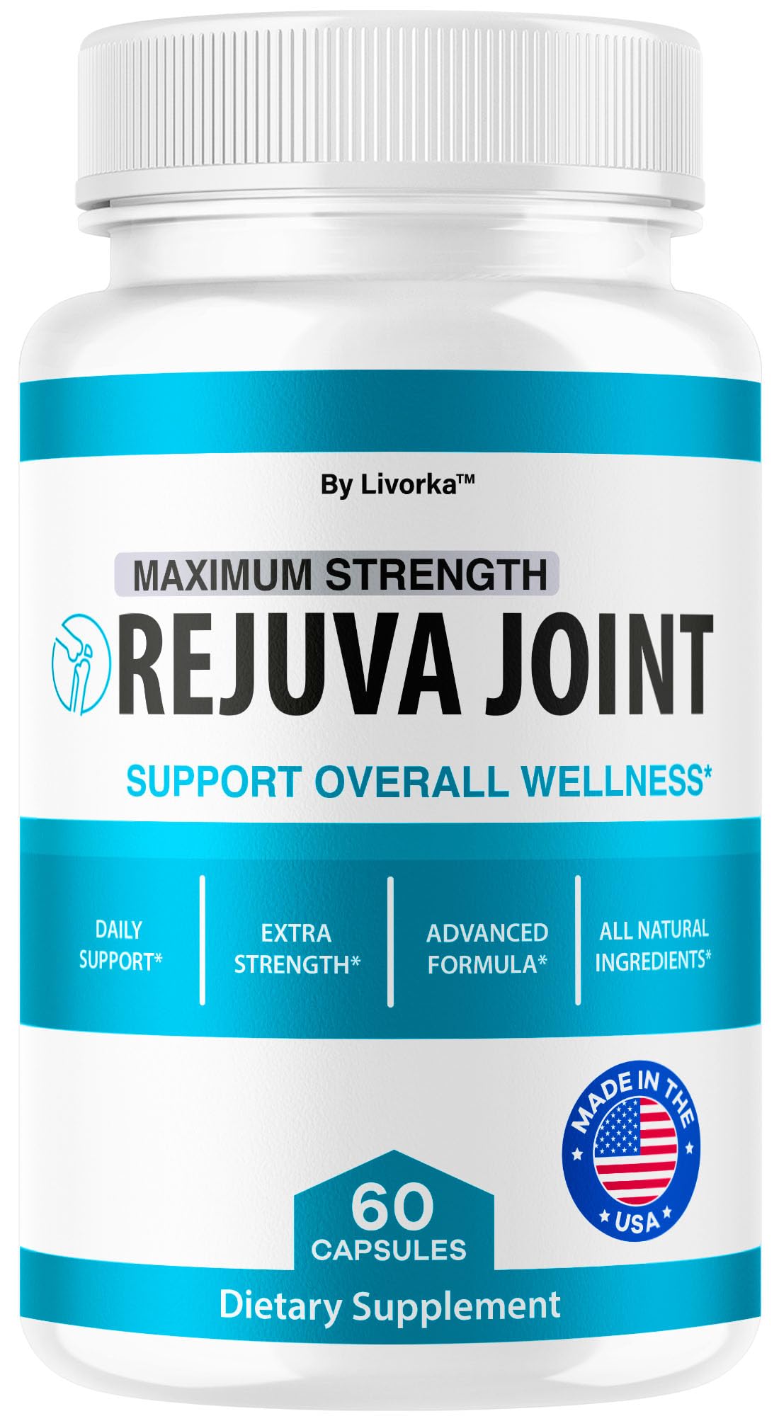 Rejuva Joint - Official RejuvaJoint Supplement Pills Advanced Formula Maximum Strength Support, Natural Rejuv Capsules for Overall Health & Wellness