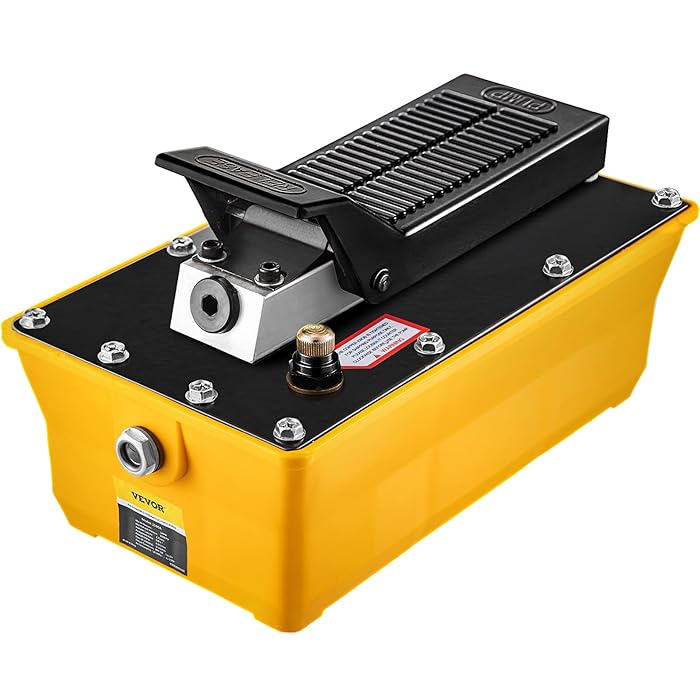 Buy VEVOR Air Hydraulic Pump, 10,000 PSI Hydraulic Foot Pump, 1/2 Gal