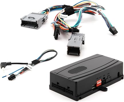 Crux Compatible with Bose Audio Systems SOOGM-15 Radio Replacement Interface with Steering Wheel Control and Compatible with OnStar Retention for Select GM Class II Data Bus Vehicles