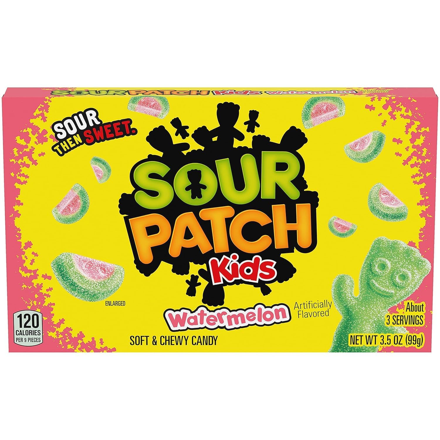 Sour Patch Kids Watermelon Soft & Chewy Candy, 3.5 oz 99gm (Imported) box (B0D295WNNP) Amazon Price History, Amazon Price Tracker