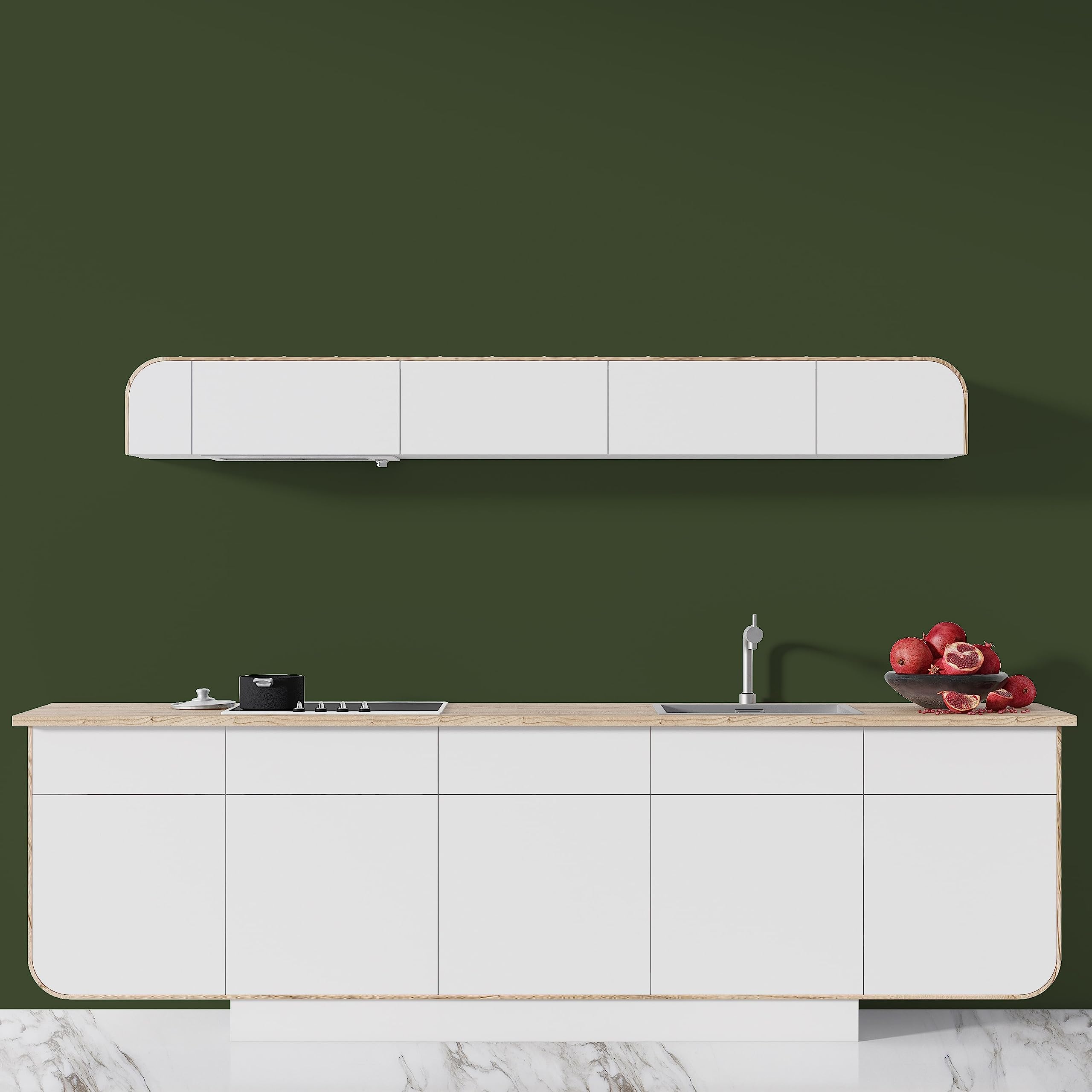 Peinture Acrylique Vert Crocodile - Aspect Satin - Peinture Mur, Plafond, Boiserie & Balcon - Lessivable - Séchage En 30 min - COV A+ - Fabriquée En France - 5 L - BARBOUILLE