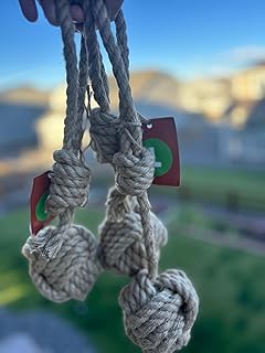 Eco-Friendly Hemp Pull Rope Toy for Dogs