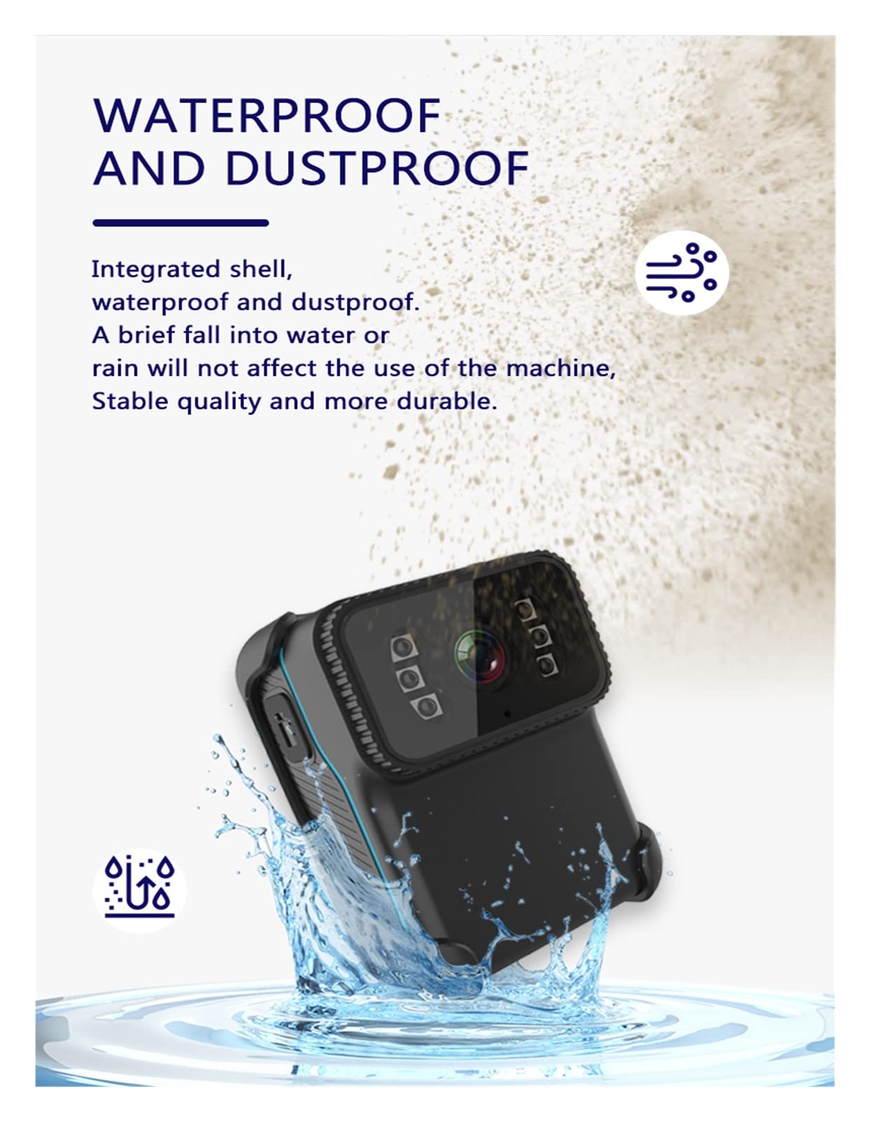 Action Cam, Mini Telecamera Wireless Hotspot DV Videocamera Sportiva Registratore HD 1080P for Auto Esterna Supporta Download Video App Wireless 128G,All'aperto, Sport, Video(CS02 ADD 64G Card)
