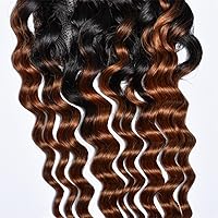 Vista 9 de Cabello humano virgen brasileño degradado 30 con cierre de encaje 4x4, 100% cabello virgen humano sin procesar, línea capilar prearrancada, cierre