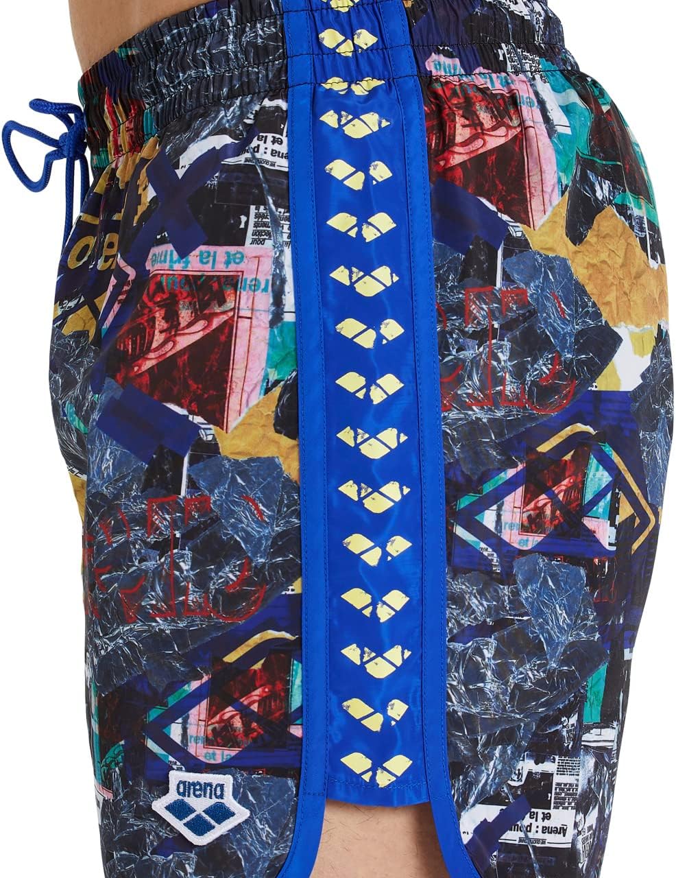 ARENA Men's Standard Icons Beach Boxer Brief Swim Shorts