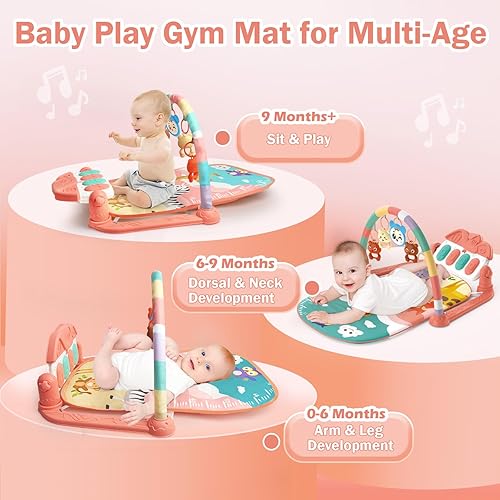 Miniatura 2 de Baby Play Mat Baby Gym Rosa