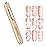 SAVILAND Cat Eye Magnetic for Nail: 3-in-1 Cat Eye Gel Nail Polish N35 Neodymium Strong Suction Magnet Wand Stick Diverse Effect Double Ended Manicure Salon Design Art Tools Set Accessories