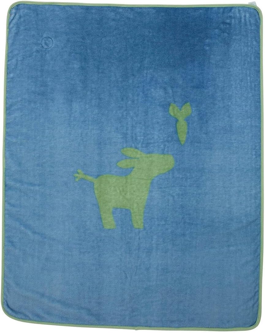 Sterntaler Plush Blanket Emmis Garden Blue