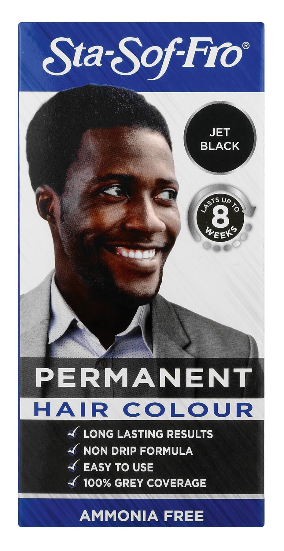 Sta Sof Fro Men Permanent Hair Colour Jet Black