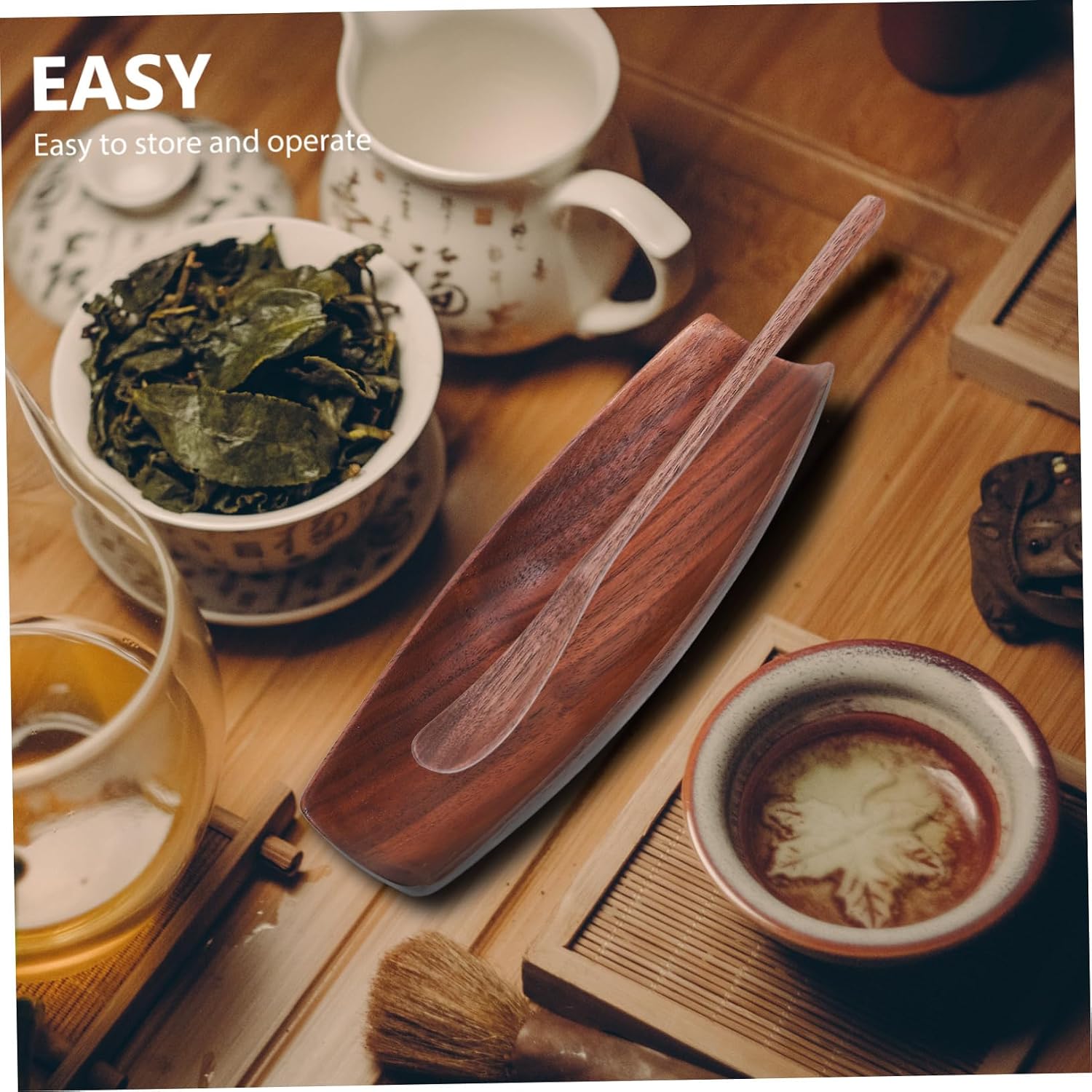 Practical Tea Spoons Tea Leaf Holder Scoop Drinking Accessories Fine Craftsmanship Set