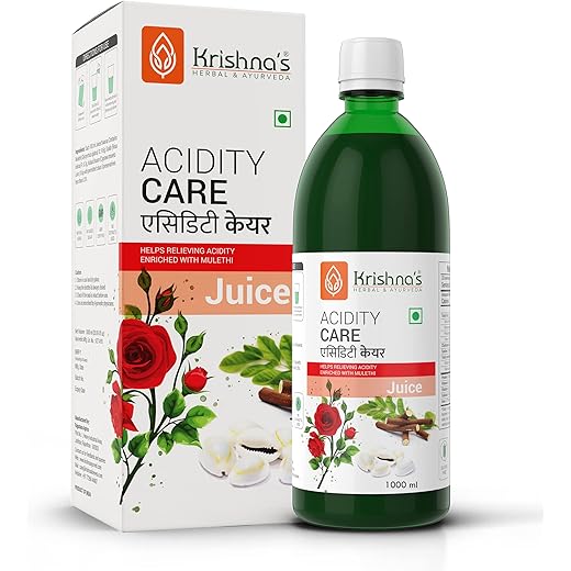 Krishnas Acidity Relief Juice 1000ml 1000 Ml