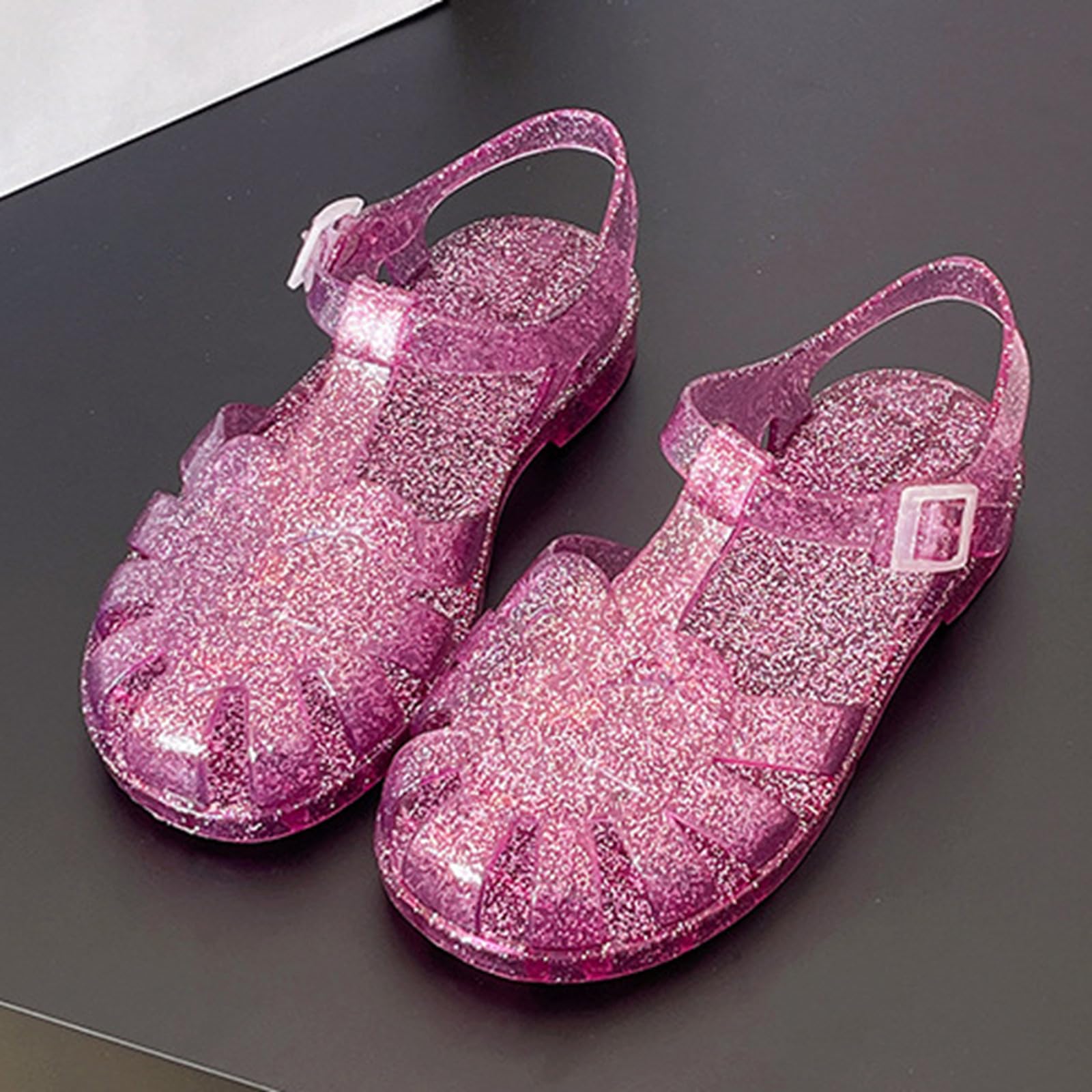 RXZCHH Generisch dziewczę ły maluch oddychają buty w stylu casual z odkrytymi palcami do codziennej zabawy na świeżym powietrzu letnie modne buty wiosenne